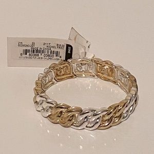 Gold and Silver Bracelet